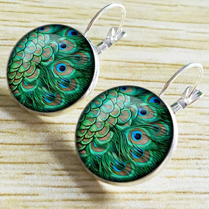 Vintage Bohemian Glass Earrings – Crafted for Free Spirits